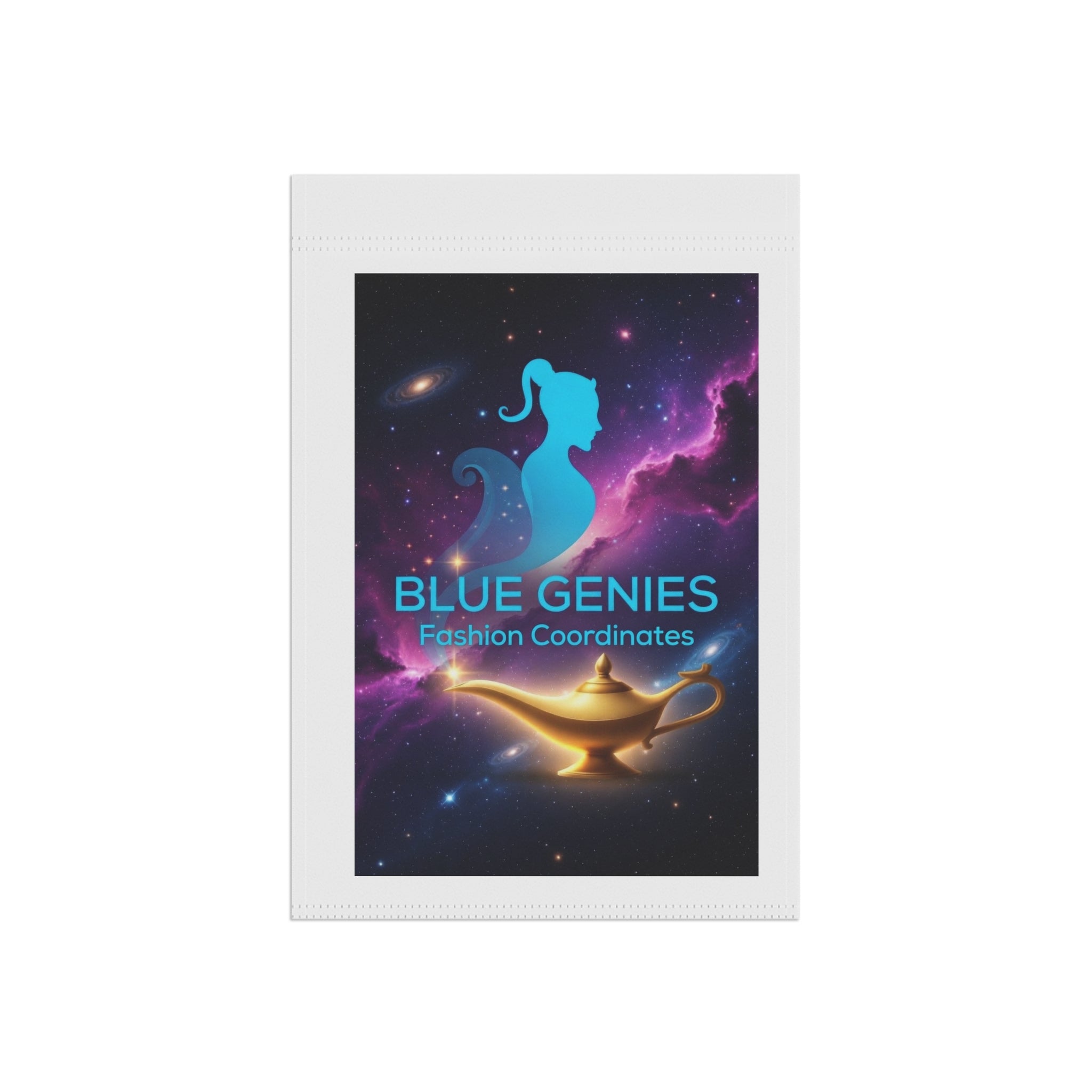 Garden Flag — Blue Genies Fashion Coordinates Lamp Logo