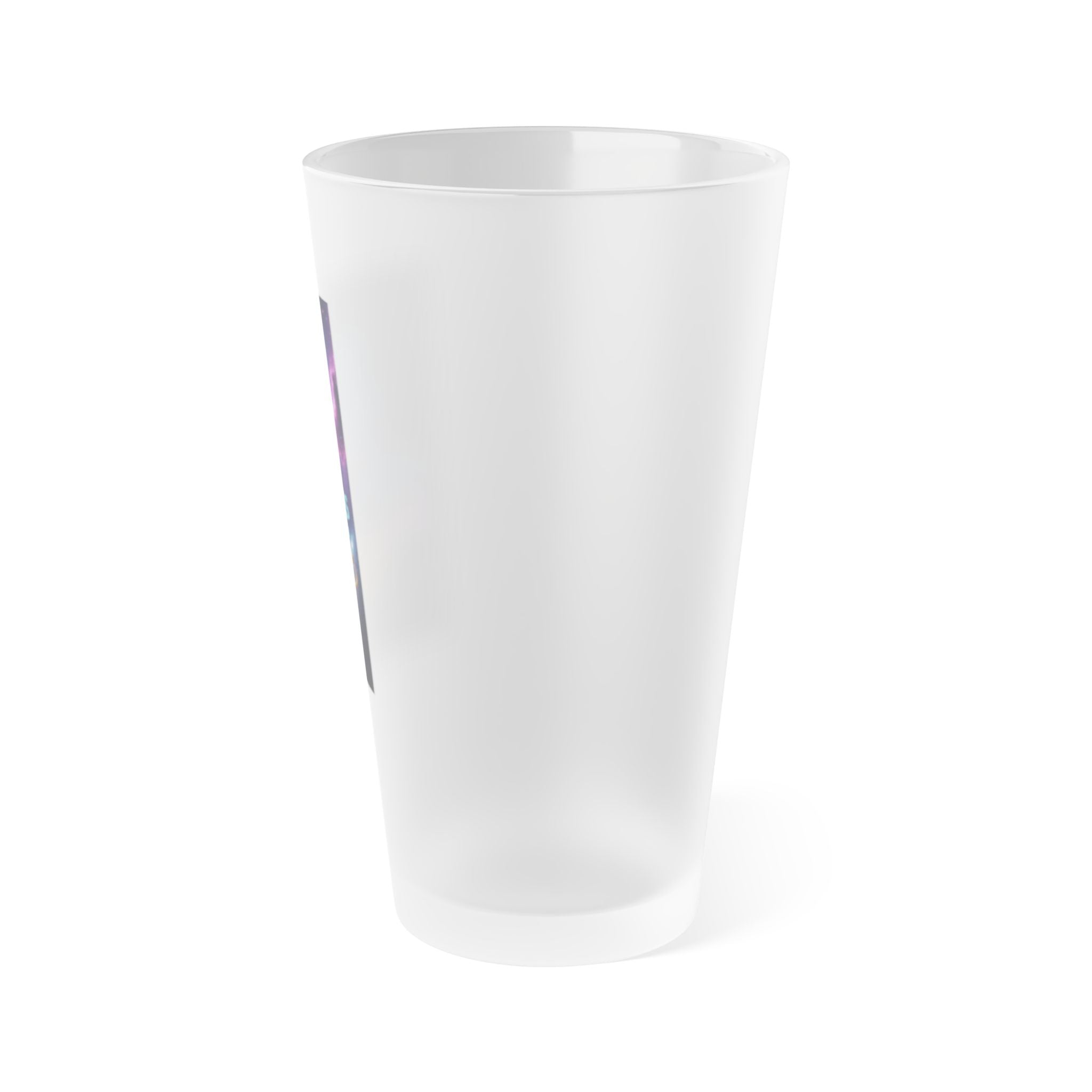 Frosted 16oz Pint Glass — Magic Genie Lamp Design