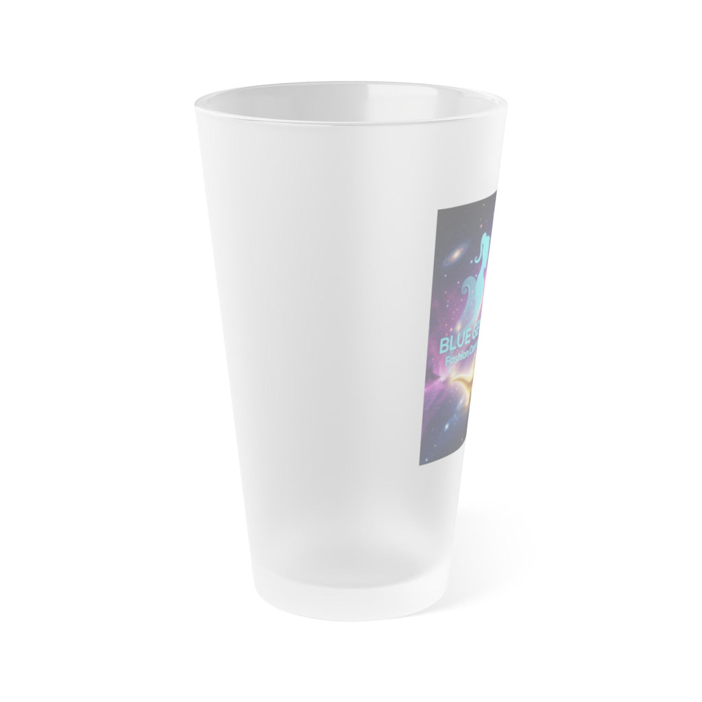 Frosted 16oz Pint Glass — Magic Genie Lamp Design
