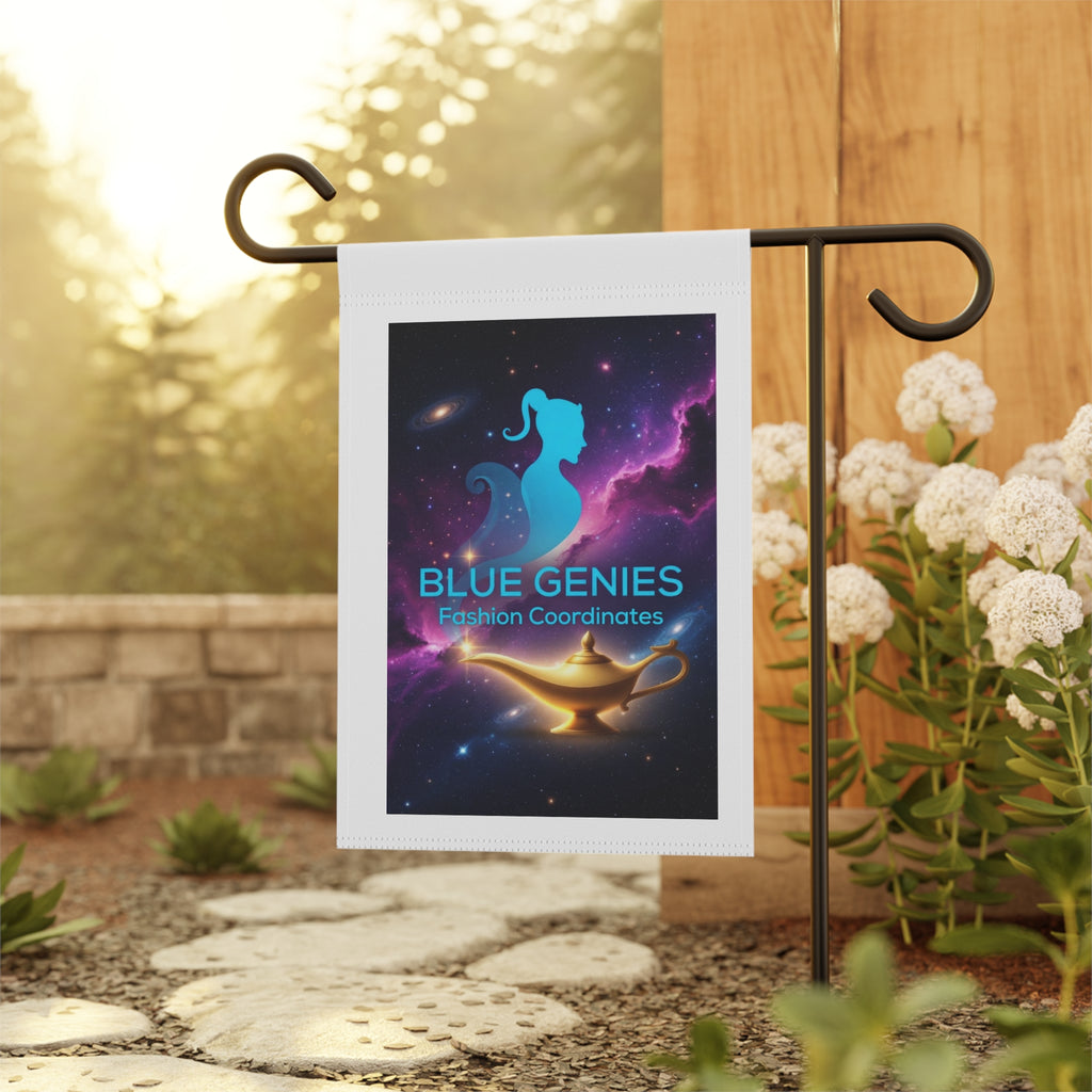 Garden Flag — Blue Genies Fashion Coordinates Lamp Logo